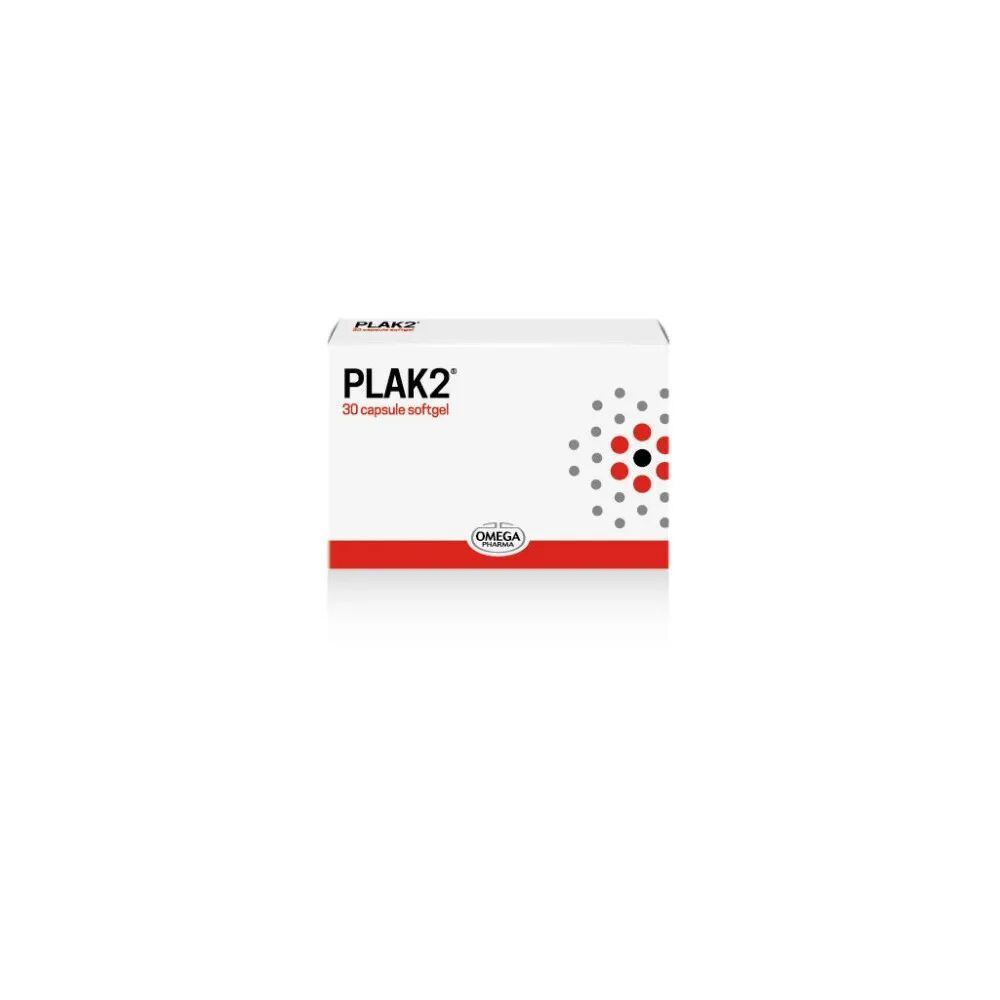 OMEGA PHARMA Plak2 Integratore Per Il Microcircolo 30 Compresse Softgel