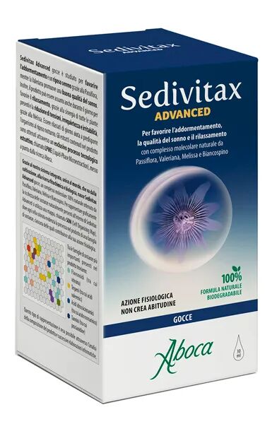 Aboca Sedivitax Advanced Integratore per Favorire il Sonno Gocce 30 ml