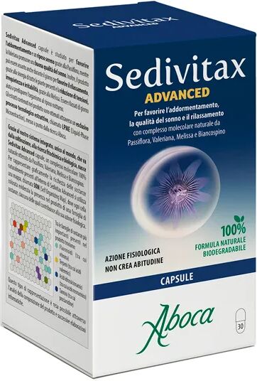 Aboca Sedivitax Advanced 30 Capsule