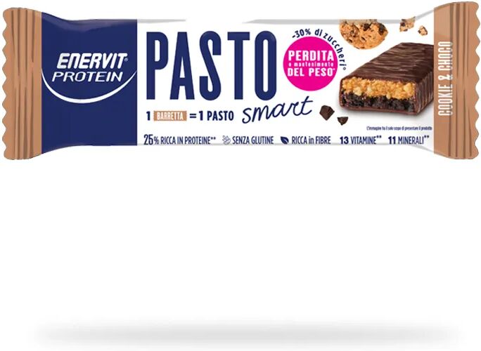 Enervit Protein Barretta Sostitutivo Pasto Cookie & Choco 55 gr