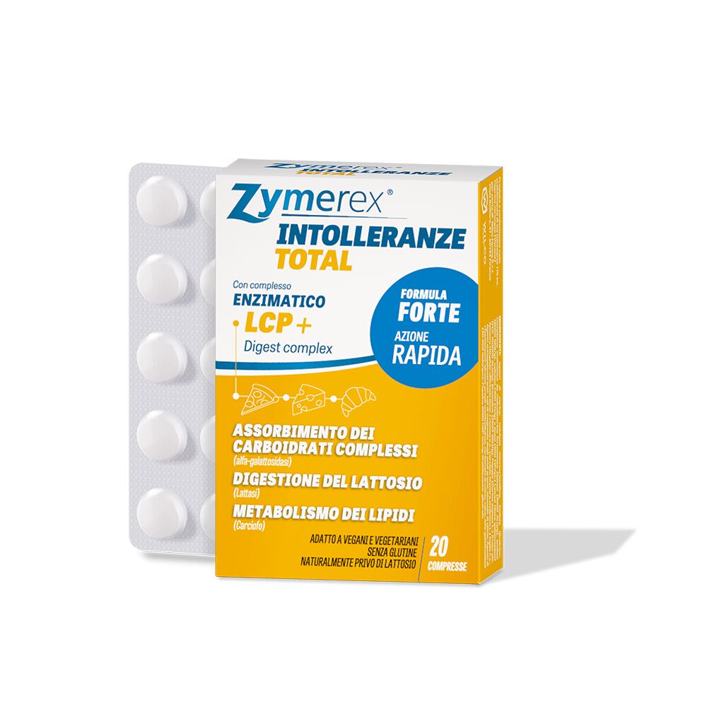 zymerex intolleranze total 20 compresse