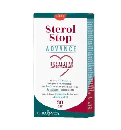 Erba Vita Sterol Stop Integratore Cardiovascolare 30 Compresse