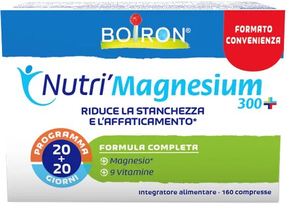 Boiron Nutrì Magnesium 300+ Integratore Di Magnesio 160 Compresse