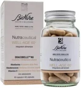 Bionike Nutraceutical Well Age 60+ Integratore Anti-Age 60 Capsule Vegetali