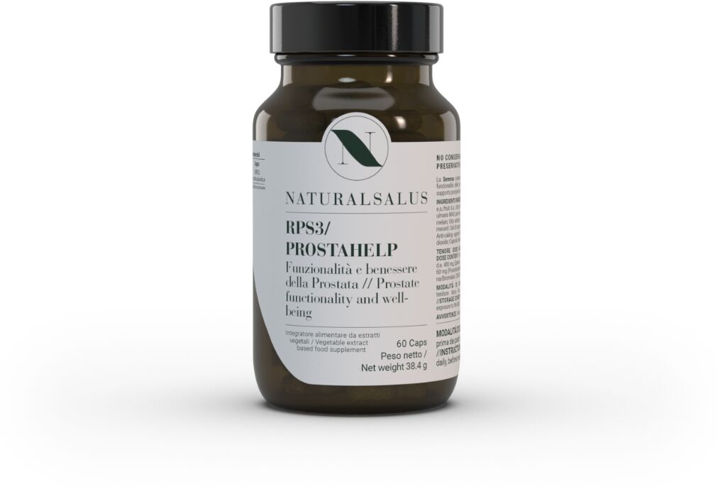 Naturalsalus Rps3 Prostahelp Integratore per il Benessere della Prostata 60 Capsule