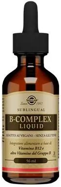 Solgar B-Complex Liquid Integratore Di Vitamina B12 Gocce 56 ml