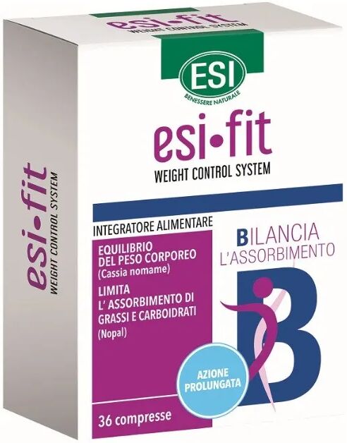 Esi Fit Bilancia Azione Prolungata Integratore Bruciagrassi 36 Compresse