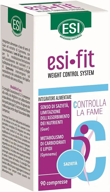 Esi Fit Sazietà Controlla La Fame Integratore Per Il Metabolismo 90 Compresse