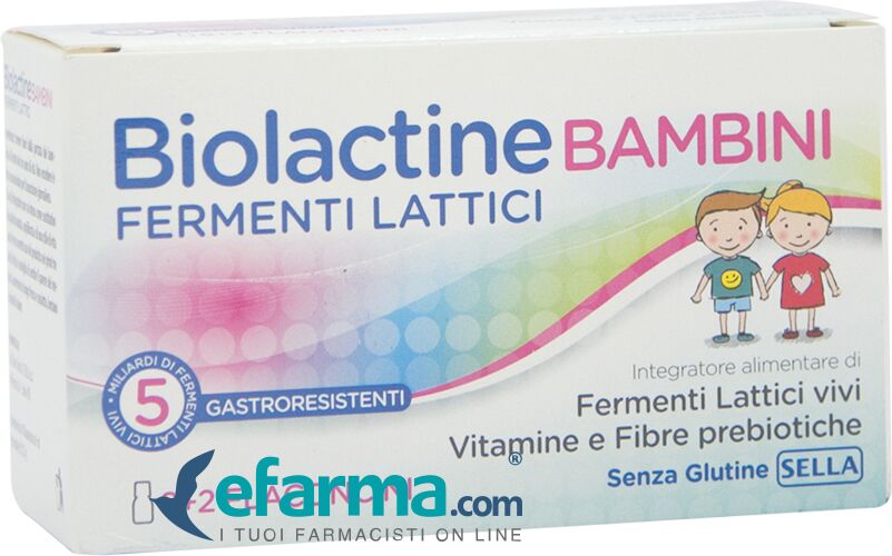 Sella Biolactine Bambini Integratore Di Fermenti Lattici 8 Flaconcini