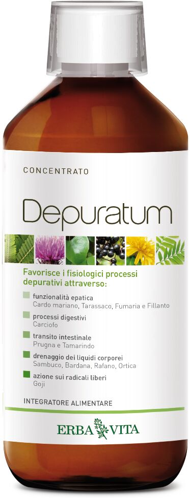 Erba Vita Depuratum Concentrato Integratore Depurativo 500 ml