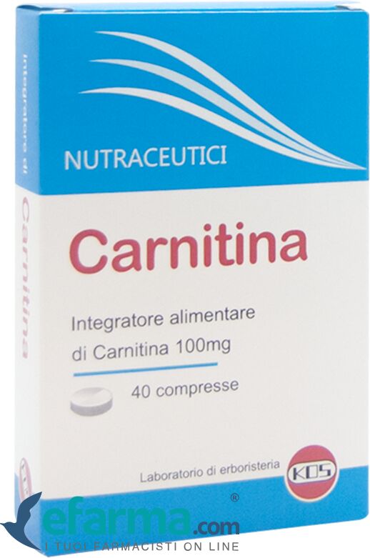 KOS Carnitina Integratore 40 Compresse