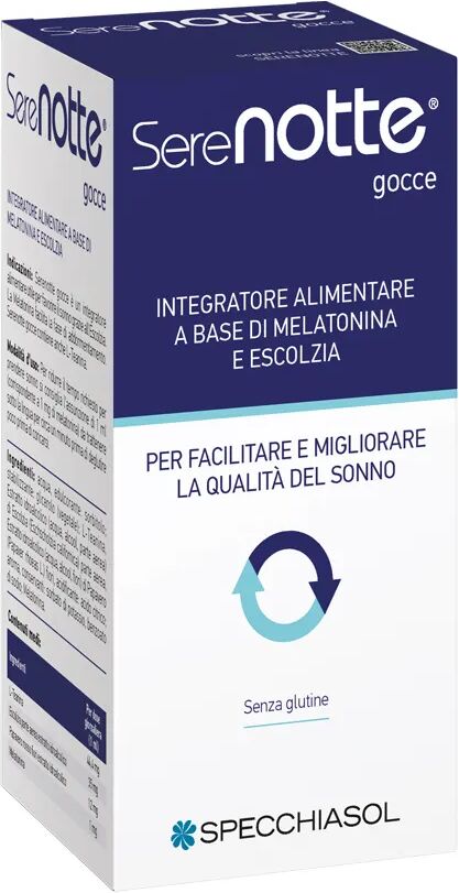 Specchiasol Serenotte Gocce Integratore Rilassante 20 ml