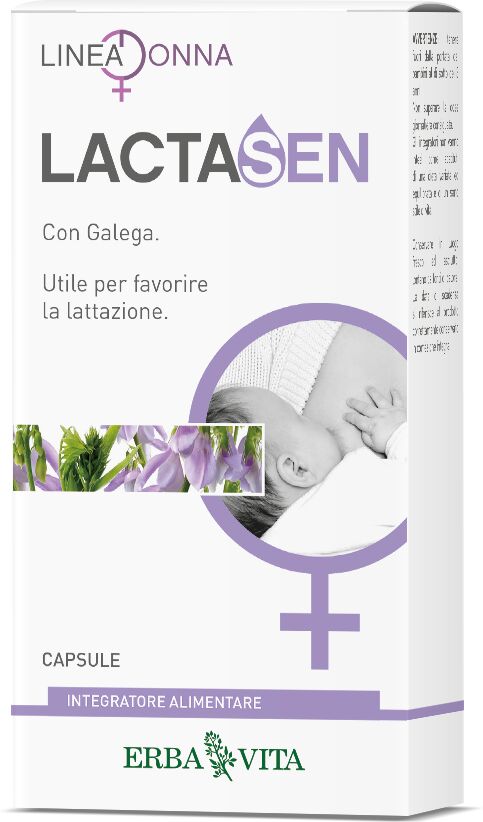 Erba Vita Lactasen Integratore Allattamento 45 Capsule