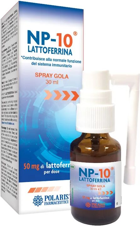 Polaris NP-10 Lattoferrina Spray Gola 30 ml