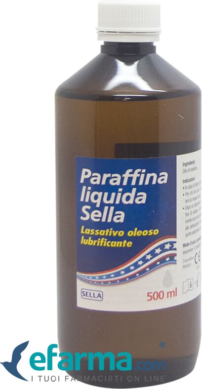 Sella Paraffina Liquida MD Integratore Lassativo 500 ml