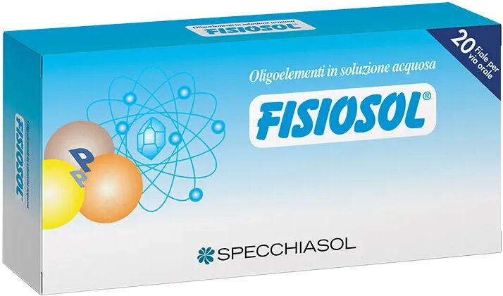 Specchiasol Fisiosol 18 Selenio Oligoelementi 20 Fiale