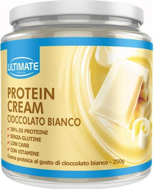 Ultimate Italia Protein Crema Spalmabile Cioccolato Bianco 250 g