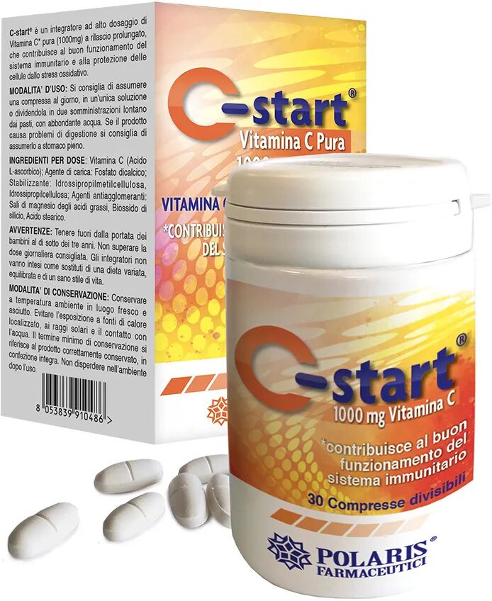 Polaris C-Star 1000mg Vitamina C 30 compresse