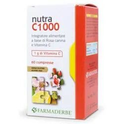 FARMADERBE Nutra Line C 1000 Integratore Sistema Immunitario 60 Compresse