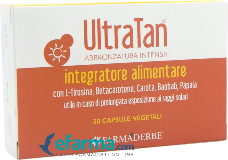 FARMADERBE Ultra Tan Integratore 30 Capsule