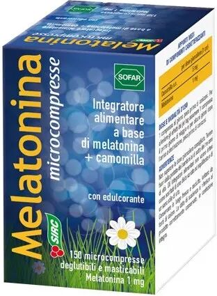 SOFAR Melatonina Integratore Sonno 150 Microcompresse