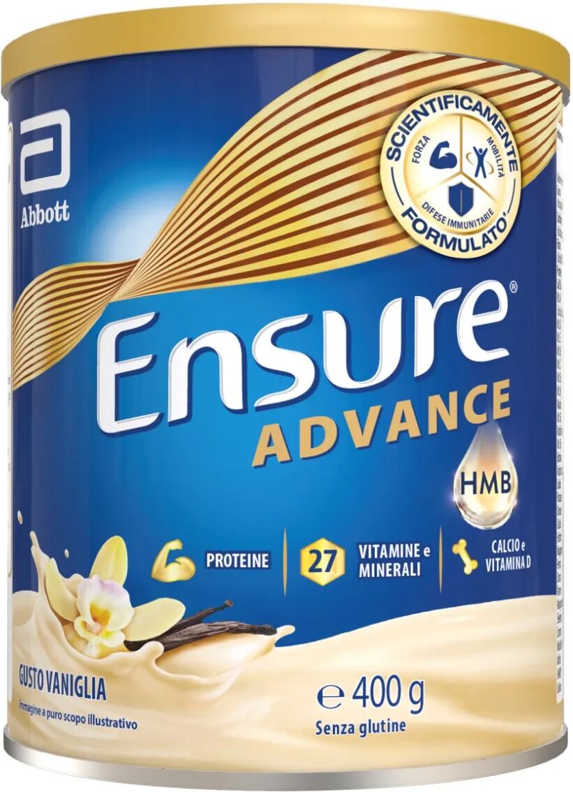 Ensure Advance Formula Nutrivigor Integratore Alimentare Proteico Vaniglia 400g