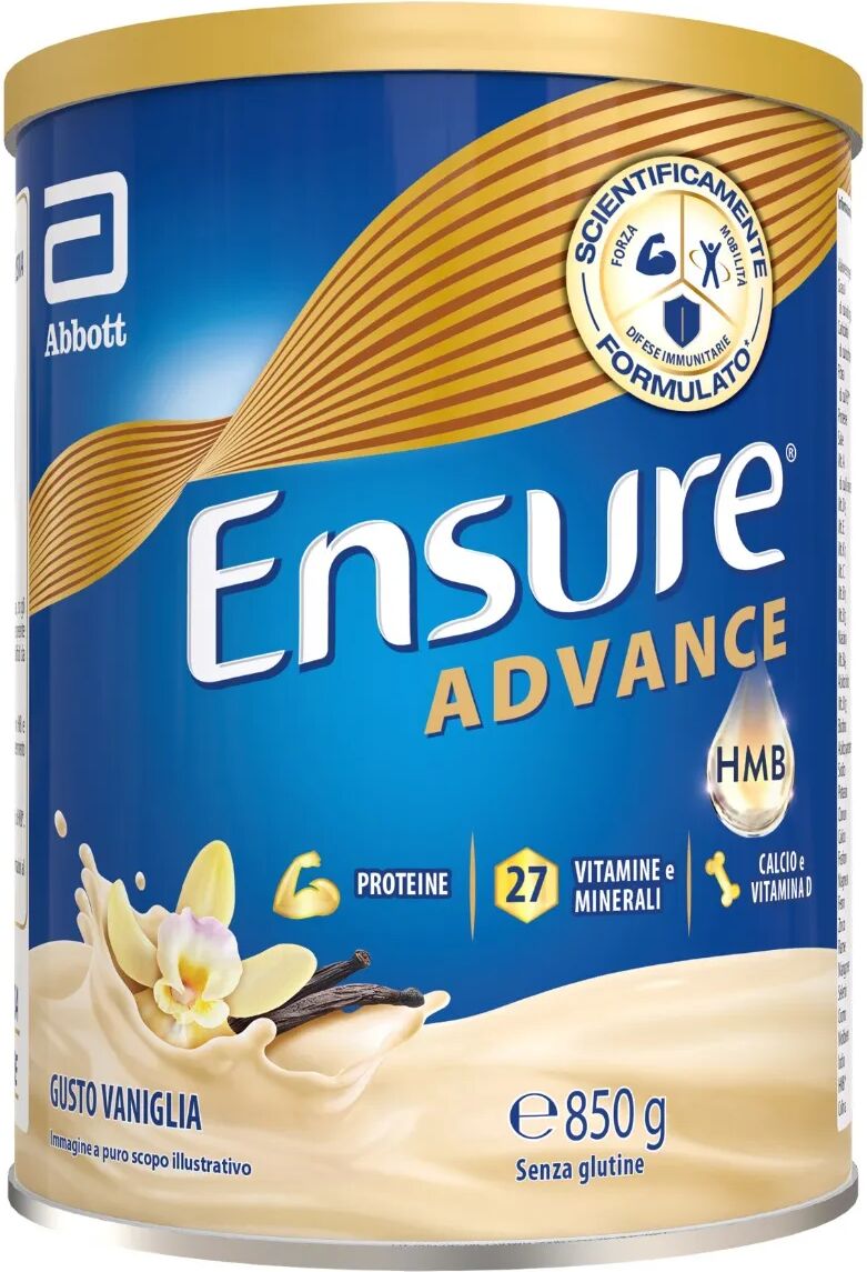 Ensure Advance Formula Nutrivigor Integratore Alimentare Proteico Vaniglia 850g