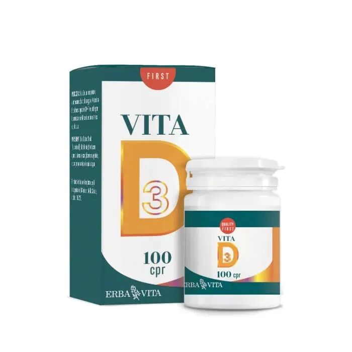 Erba Vita Vitamina D Integratore 100 Compresse Orosolubili