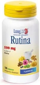 LongLife Rutina Integratore Flavonoide 100 Compresse