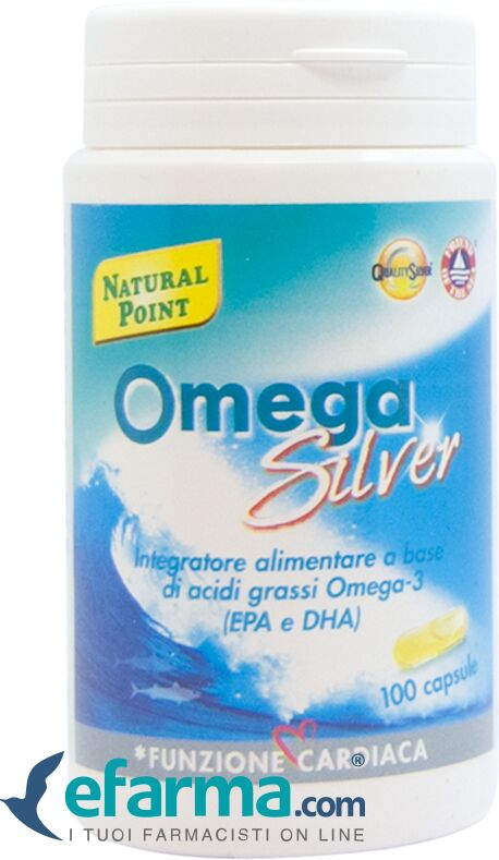 Natural Point Omega Silver Integratore Acidi Grassi 100 Capsule