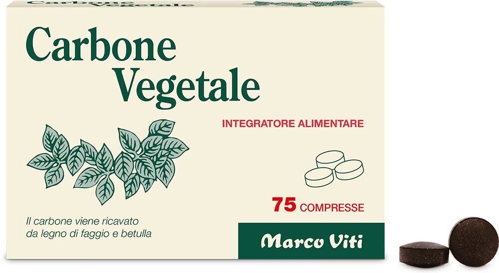 Marco Viti Carbone Vegetale 75 Compresse