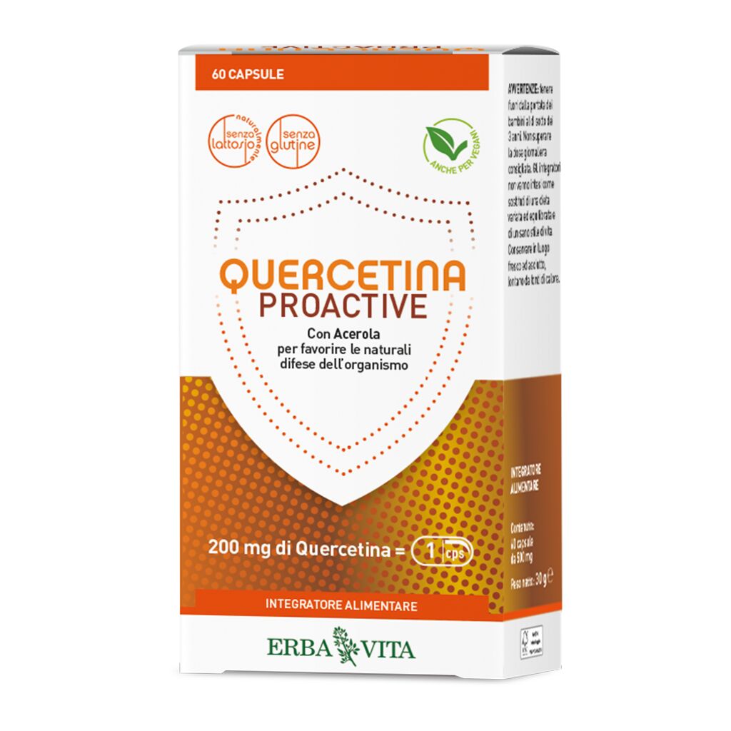 Erba Vita Quercitina Proactive Difese immunitarie Integratore alimentare