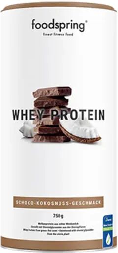 Foodspring Whey Protein Cioccolato&Cocco 750g