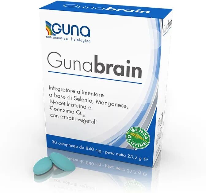 Guna Brain Integratore Per La Concentrazione 30 Compresse