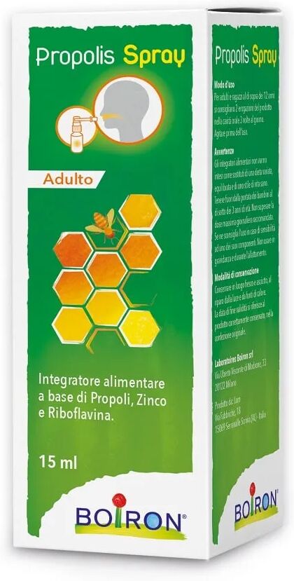 Boiron Propolis Spray Gola Adulto 15 ml