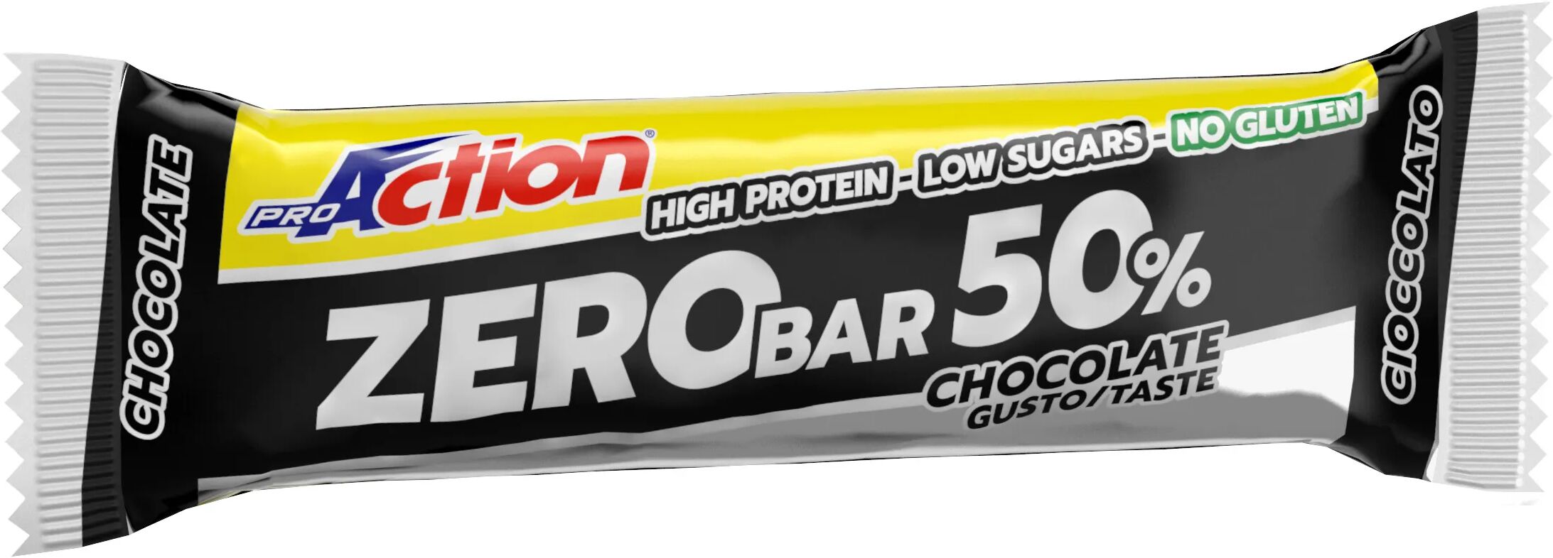 PROACTION Zero Bar 50% Barretta Iper Proteica Gusto Cioccolato 60 g