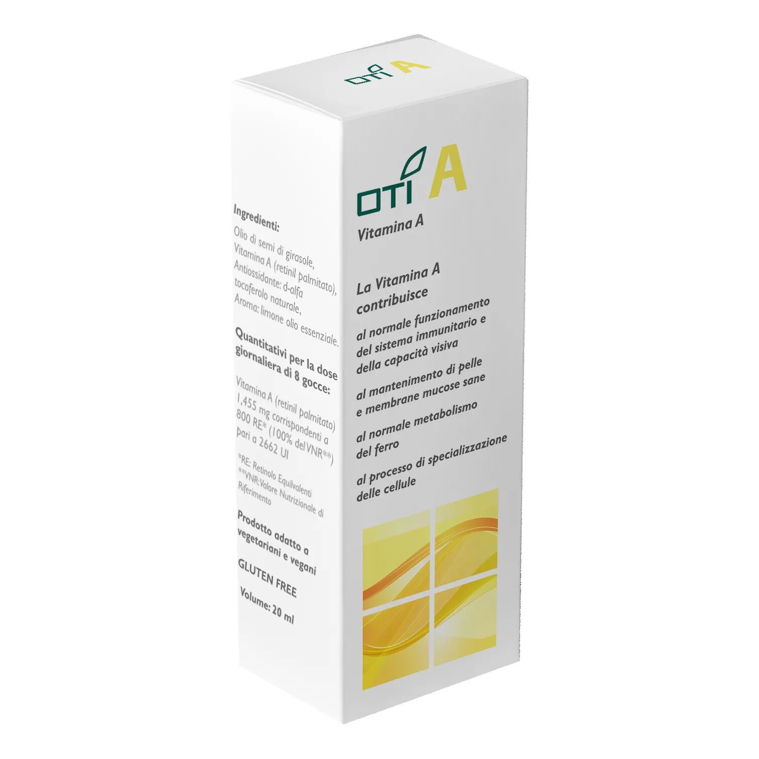 Oti A Vitamina A Gocce Integratore Vitaminico 20 ml