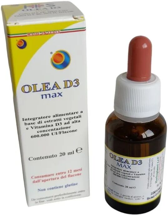 HERBOPLANET Olea d3 max gocce 20ml