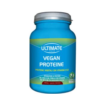 Ultimate Italia Vegan Proteine Integratore Cacao 450 g