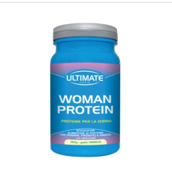 Ultimate Italia Woman Protein Vaniglia Integratore Proteico Donna 750 g