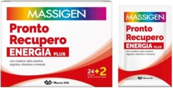 Marco Viti Farmaceutici Massigen Pronto Recupero Energia Plus 24+2 Bustine