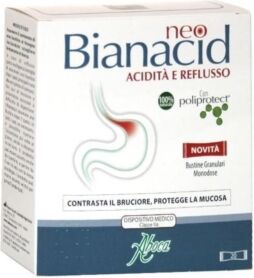 Aboca Linea Apparato Gastroenterico neo Bianacid Integratore Alimentare 20 Buste