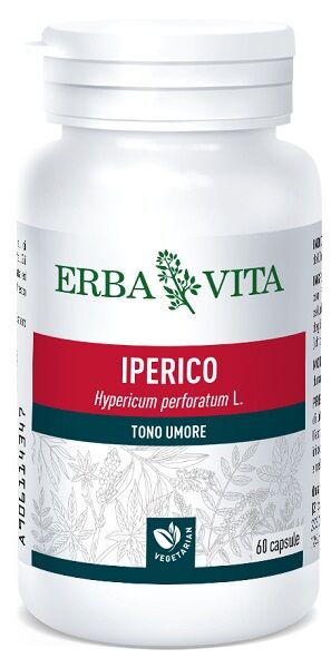 Erba Vita Iperico Integratore Tono Dell’Umore 60 Capsule 400 mg