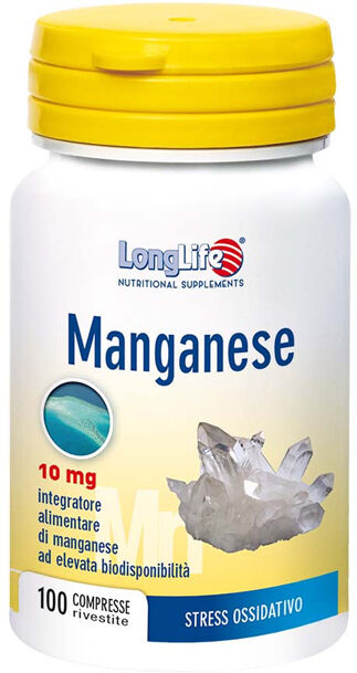 LONG LIFE Longlife manganese 10mg100cpr