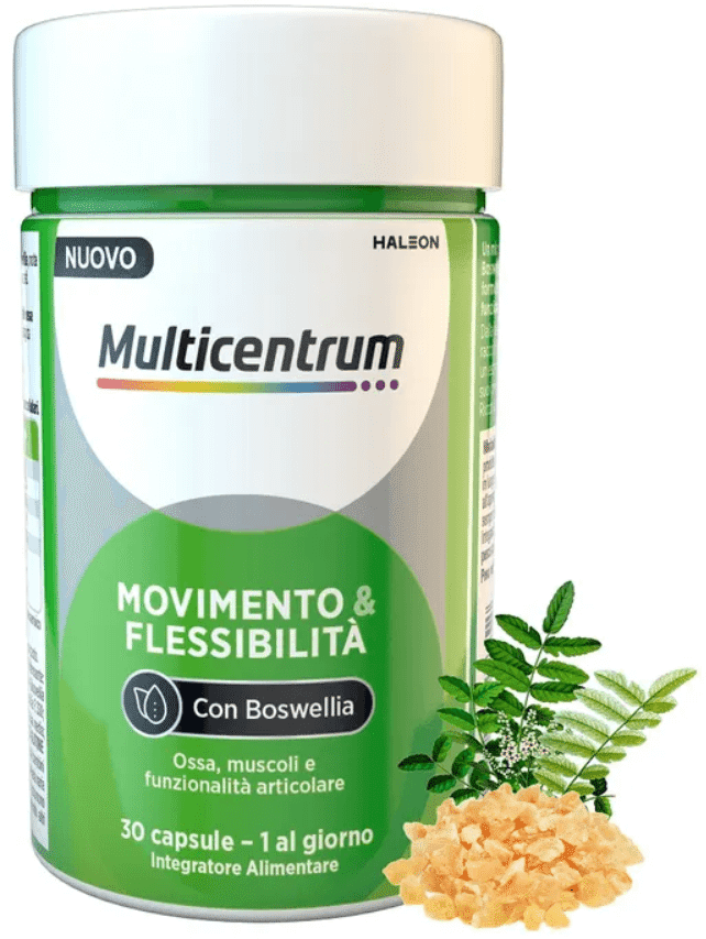 MULTICENTRUM Movimento e Flessibilità Integratore Ossa e Articolazioni 30 Capsule