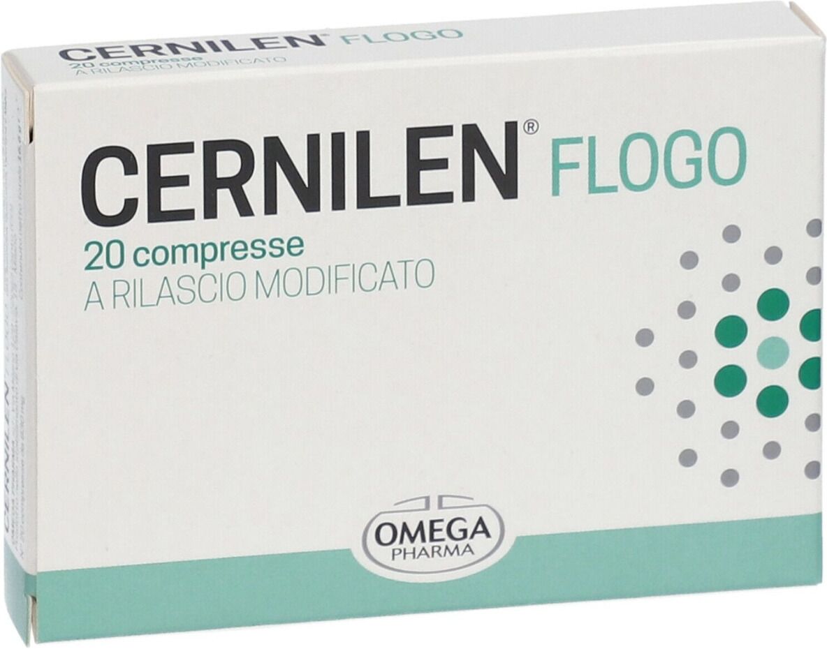 omega pharma Cernilen Flogo Integratore Vie Urinarie 20 Compresse