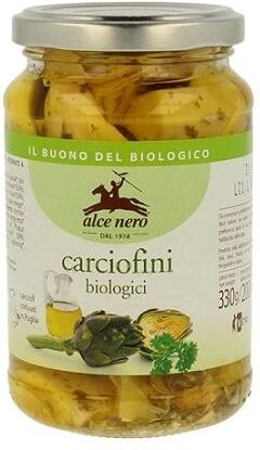 ALCE NERO Alce carciofini s/olio 330g