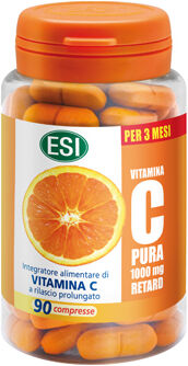 ESI Vitamina C Pura Retard Integratore SIstema Immunitario 90 Compresse