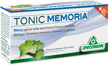 SPECCHIASOL Tonic memoria 12 fl.10ml