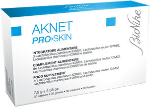 Bionike Aknet Proskin: Integratore con 30 capsule per la cura della pelle